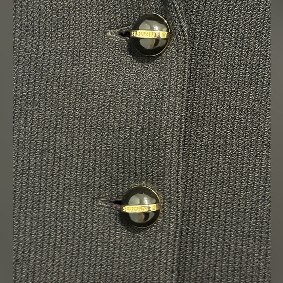 St. John’s Basics by Marie Gray Black Blazer Suit Coat, size 14 - Picture 2 of 9